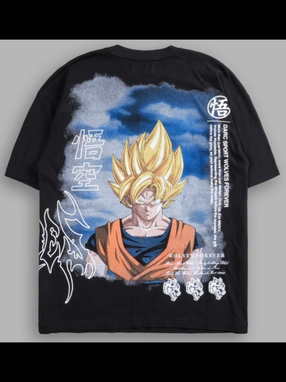 Darc Sport "Goku" Premium Oversized Tee